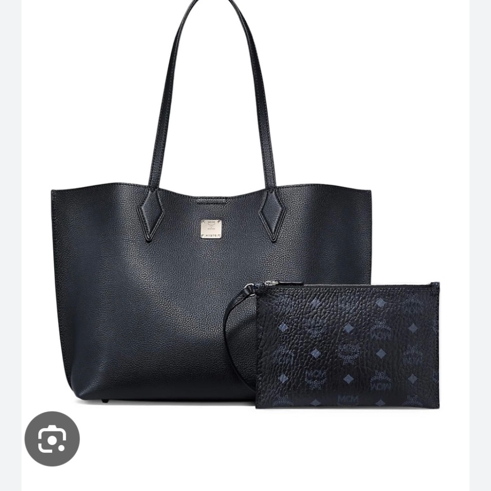 MCM Leather Black Tote bag